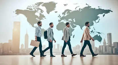 This dynamic image captures the ambition of skilled professionals and young entrepreneurs embarking on a journey towards a bright future abroad through skill-based immigration pathways. They represent the driving force behind economic migration programs designed to attract talented individuals for permanent residency. Our immigration consultancy specializes in securing successful work visa applications for in-demand fields, guiding clients through every step of the points-based immigration system. We provide expert career assessment for immigration to determine your eligibility for skilled worker visas, express entry programs, and provincial nominee programs in top destination countries. Our advisors ensure your profile highlights your professional credentials and work experience to maximize your chances of approval. Start your immigration journey today; book a eligibility assessment with our experts to explore the best skilled migration options for achieving your career and life goals overseas.